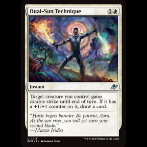 MTG Dual-Sun Technique Edge of Eternities eoe#13