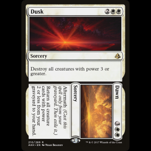 MTG  (Dusk // Dawn) Amonkhet akh#210