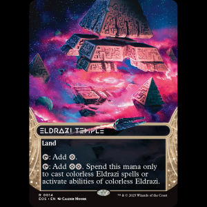 MTG Eldrazi Temple Edge of Eternities: Stellar Sights eos#14