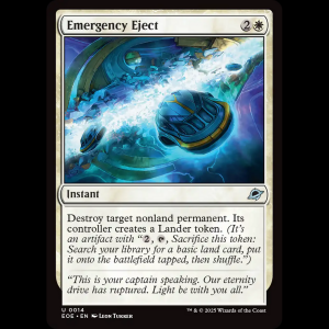 MTG Emergency Eject Edge of Eternities eoe#14