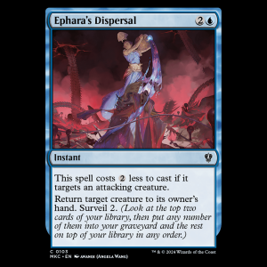 MTG Ephara's Dispersal Murders at Karlov Manor Commander mkc#103