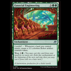 MTG Eusocial Engineering Edge of Eternities eoe#181