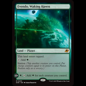MTG Evendo, Waking Haven Edge of Eternities eoe#253