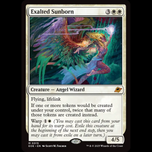 MTG Exalted Sunborn Edge of Eternities eoe#15