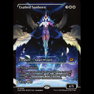 MTG  (Exalted Sunborn) Edge of Eternities eoe#358