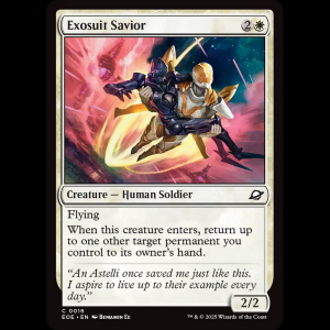 MTG Exosuit Savior Edge of Eternities eoe#16