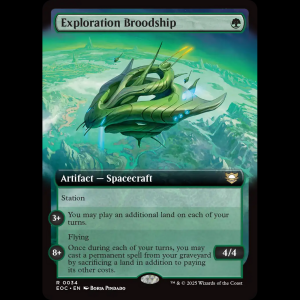MTG Exploration Broodship Edge of Eternities Commander eoc#34
