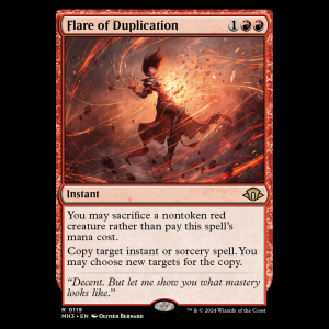 MTG Flare of Duplication Modern Horizons 3 mh3#119