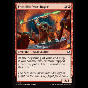 MTG Frontline War-Rager Edge of Eternities eoe#134