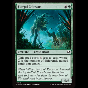 MTG Fungal Colossus Edge of Eternities eoe#184