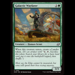 MTG Galactic Wayfarer Edge of Eternities eoe#185