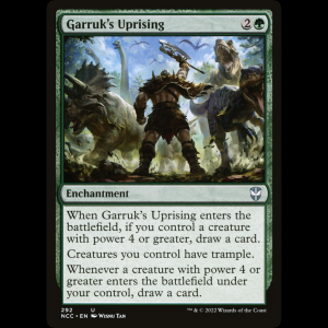 MTG Garruk's Uprising New Capenna Commander ncc#292