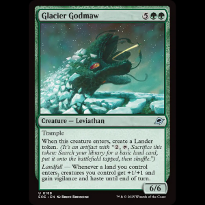 MTG Glacier Godmaw Edge of Eternities eoe#188