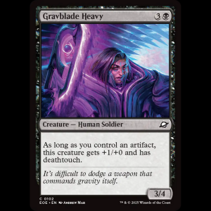 MTG Gravblade Heavy Edge of Eternities eoe#102