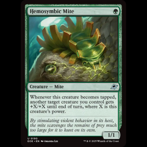 MTG Hemosymbic Mite Edge of Eternities eoe#190