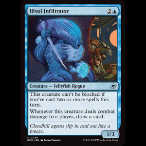 MTG Illvoi Infiltrator Edge of Eternities eoe#59
