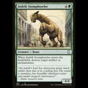 MTG Indrik Stomphowler New Capenna Commander ncc#297