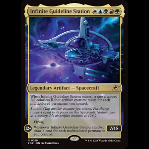 MTG Infinite Guideline Station Edge of Eternities eoe#219