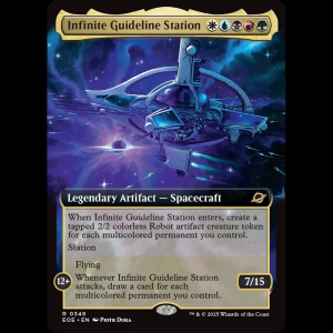 MTG Infinite Guideline Station Edge of Eternities eoe#348