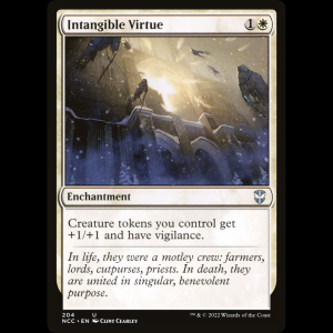 MTG Intangible Virtue New Capenna Commander ncc#204
