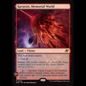 MTG Kavaron, Memorial World Edge of Eternities eoe#255