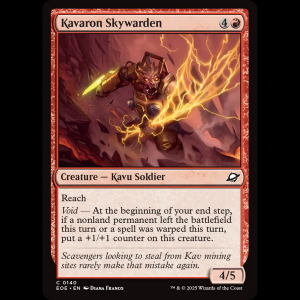 MTG Kavaron Skywarden Edge of Eternities eoe#140