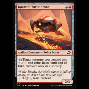MTG Kavaron Turbodrone Edge of Eternities eoe#141