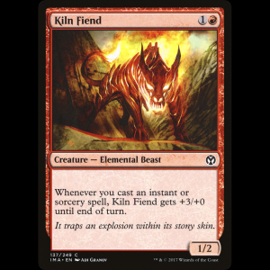MTG Kiln Fiend Iconic Masters ima#137