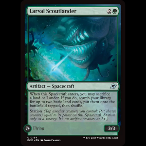 MTG Larval Scoutlander Edge of Eternities eoe#194