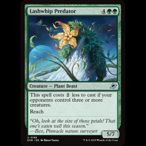 MTG Lashwhip Predator Edge of Eternities eoe#195
