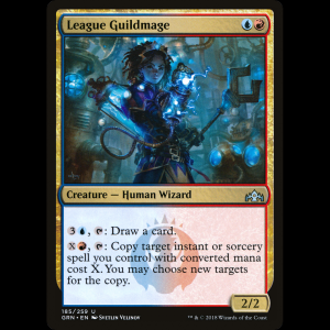 MTG Maga del gremio de la Liga (League Guildmage) Guilds of Ravnica grn#185