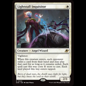 MTG Lightstall Inquisitor Edge of Eternities eoe#24