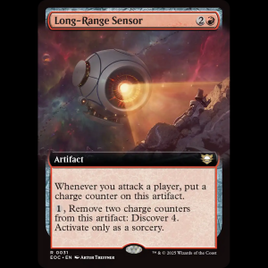 MTG Long-Range Sensor Edge of Eternities Commander eoc#31