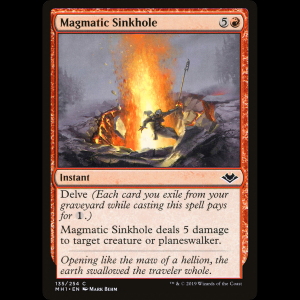 MTG Magmatic Sinkhole Modern Horizons mh1#135