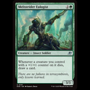 MTG Meltstrider Eulogist Edge of Eternities eoe#197