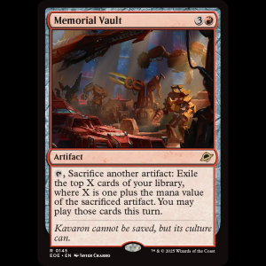 MTG Memorial Vault Edge of Eternities eoe#145