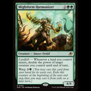 MTG Mightform Harmonizer Edge of Eternities eoe#200