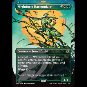 MTG Mightform Harmonizer Edge of Eternities eoe#297