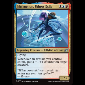 MTG Mm'menon, Uthros Exile Edge of Eternities eoe#221