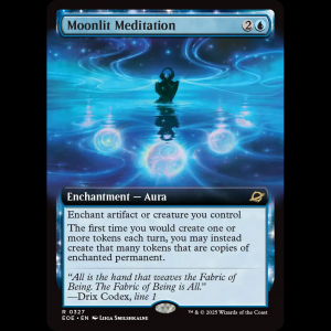 MTG Moonlit Meditation Edge of Eternities eoe#327