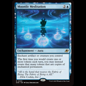 MTG Moonlit Meditation Edge of Eternities eoe#69