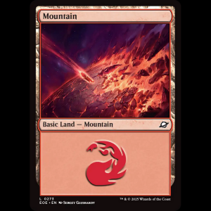 MTG Mountain Edge of Eternities eoe#273