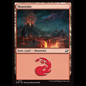 MTG Mountain Edge of Eternities eoe#274