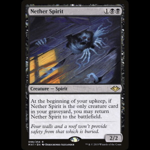MTG Nether Spirit Modern Horizons mh1#98