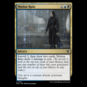 MTG Notion Rain Murders at Karlov Manor Commander mkc#217
