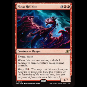 MTG Nova Hellkite Edge of Eternities eoe#148