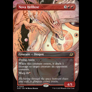 MTG Nova Hellkite Edge of Eternities eoe#309