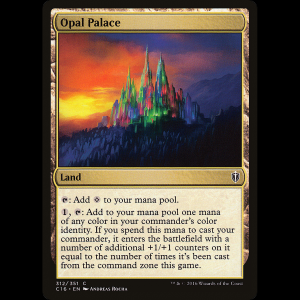 MTG Palacio de ópalo (Opal Palace) Commander 2016 c16#312