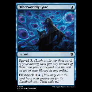MTG Otherworldly Gaze Murders at Karlov Manor Commander mkc#115