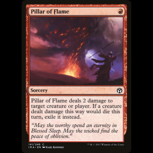 MTG Pillar of Flame Iconic Masters ima#141